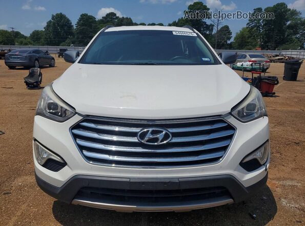 KM8SM4HF1GU155877 2016 HYUNDAI SANTA White Front view