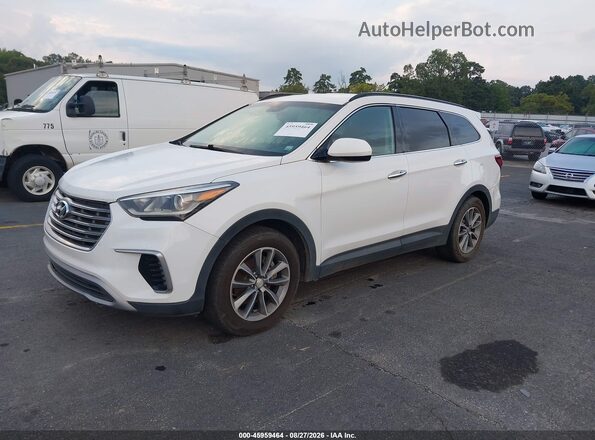 KM8SM4HF1HU213004 2017 HYUNDAI SANTA FE White Przód lewy