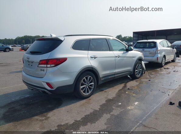 KM8SM4HF2HU236517 2017 HYUNDAI SANTA FE Silver უკანა მარჯვენა
