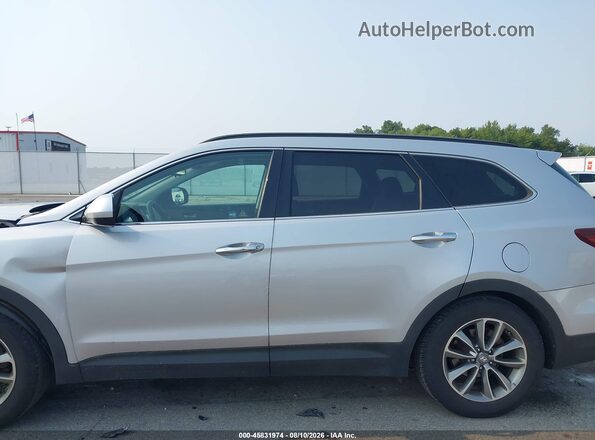 KM8SM4HF2HU236517 2017 HYUNDAI SANTA FE Silver სალონის 360-გრადუსიანი ხედი