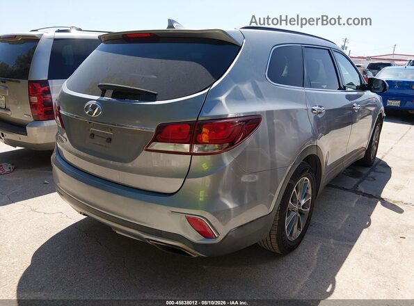 KM8SM4HF2JU293905 2018 HYUNDAI SANTA FE Silver Հետևի աջ