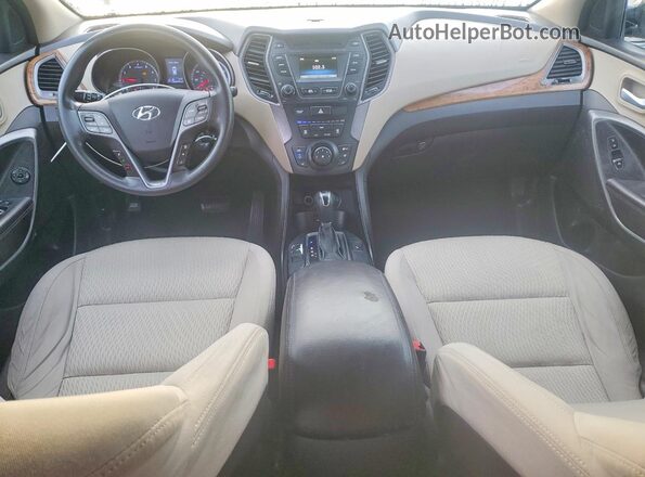 KM8SM4HF3GU140801 2016 HYUNDAI SANTA Red Vista del salpicadero