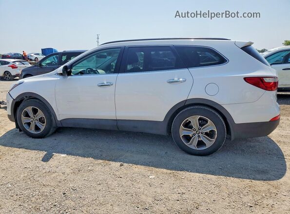 KM8SM4HF3GU160529 2016 HYUNDAI SANTA Белый Задняя левая четверть