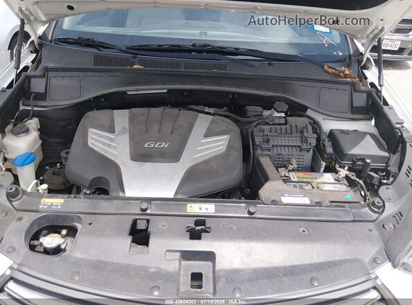 KM8SM4HF3JU286056 2018 HYUNDAI SANTA FE White Widok z tyłu