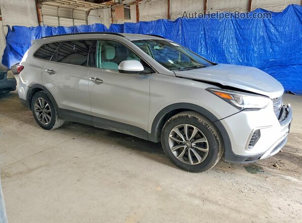 KM8SM4HF5HU187247 2017 HYUNDAI SANTA Silver წინა მარჯვენა