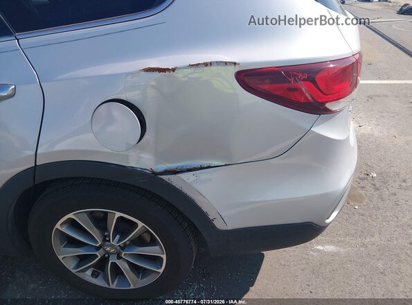 KM8SM4HF5HU194957 2017 HYUNDAI SANTA FE Silver Вид спереду