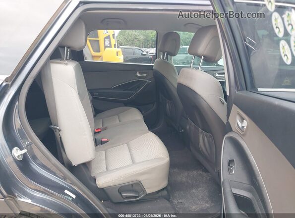 KM8SM4HF5HU239721 2017 HYUNDAI SANTA FE Синий Вид наклейки с VIN-кодом
