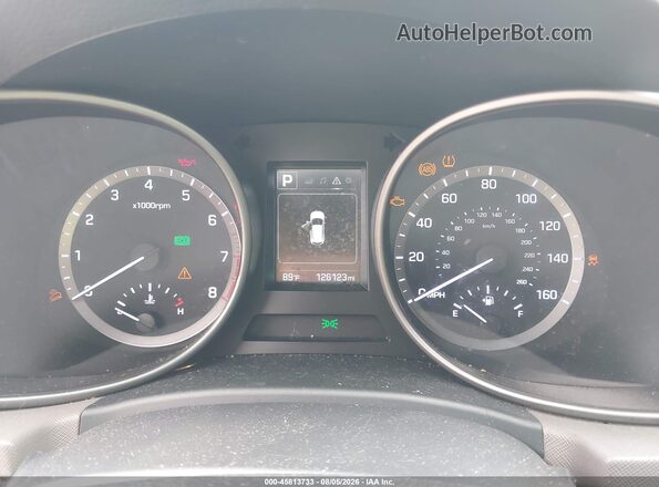 KM8SM4HF5HU239721 2017 HYUNDAI SANTA FE Синий Вид задних сидений