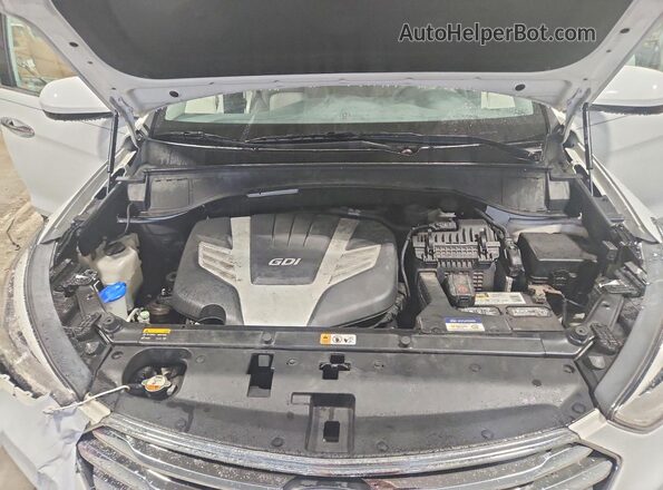 KM8SM4HF7GU162168 2016 HYUNDAI SANTA White Շարժիչի բաժամունքի տեսք