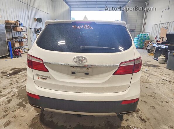 KM8SM4HF7GU162168 2016 HYUNDAI SANTA White Հետևի տեսք
