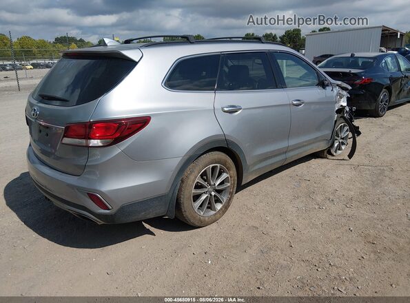 KM8SM4HF8JU286229 2018 HYUNDAI SANTA FE Silver Tył prawy