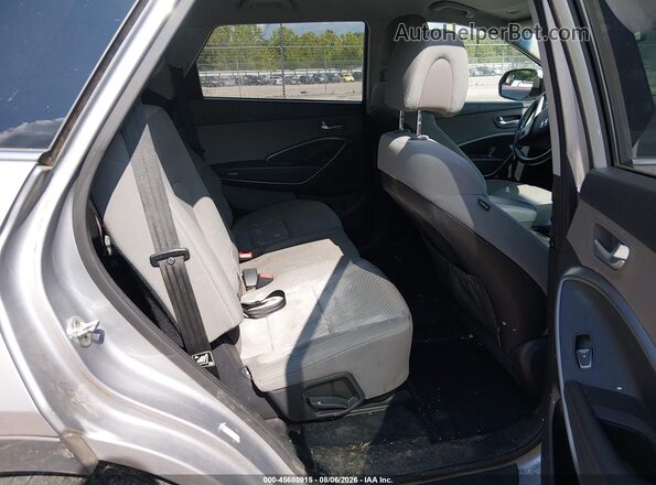 KM8SM4HF8JU286229 2018 HYUNDAI SANTA FE Silver Widok naklejki z numerem VIN