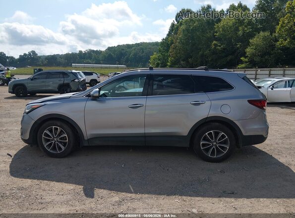 KM8SM4HF8JU286229 2018 HYUNDAI SANTA FE Silver Widok wnętrza 360 stopni