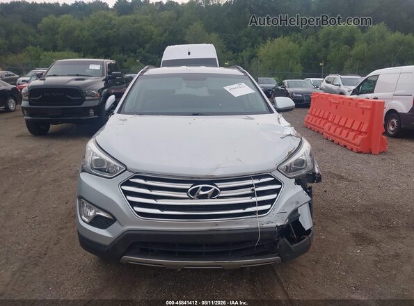 KM8SM4HF9GU134288 2016 HYUNDAI SANTA FE Серебряный Вид щитка приборов