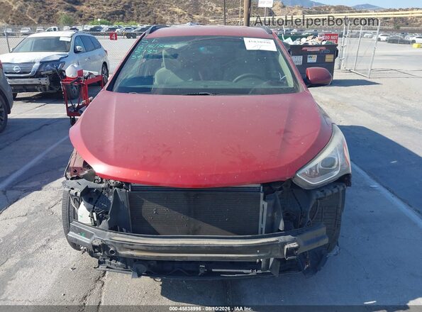 KM8SM4HF9GU143315 2016 HYUNDAI SANTA FE Red 