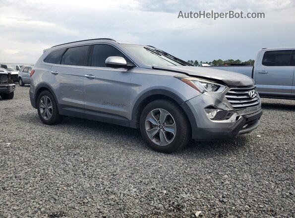 KM8SM4HF9GU162074 2016 HYUNDAI SANTA Silver Delantero derecho