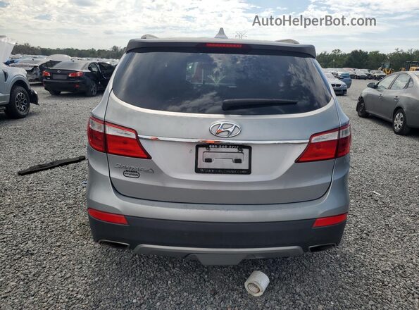 KM8SM4HF9GU162074 2016 HYUNDAI SANTA Silver Vista trasera