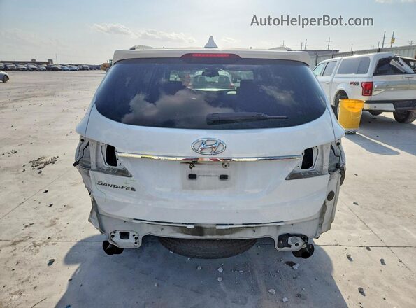 KM8SM4HF9HU201151 2017 HYUNDAI SANTA White Вид ззаду