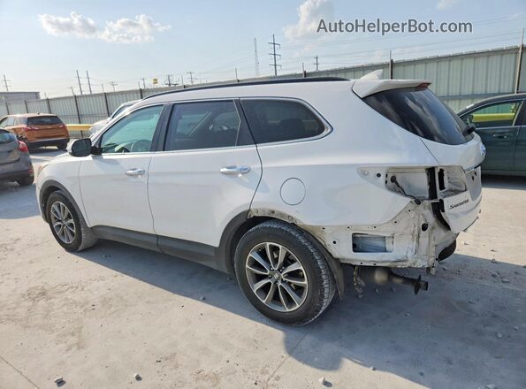 KM8SM4HF9HU201151 2017 HYUNDAI SANTA White Задня ліва чверть