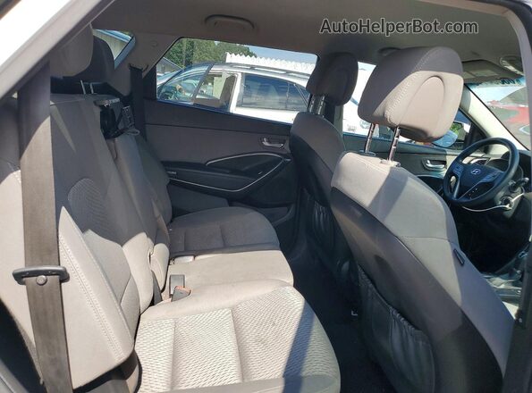 KM8SMDHF0GU145809 2016 HYUNDAI SANTA White Rear interior view