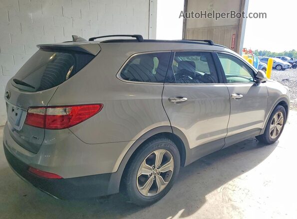 KM8SMDHF2GU144077 2016 HYUNDAI SANTA Серебряный Задняя правая четверть