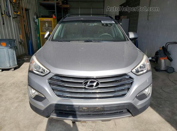 KM8SMDHF2GU144077 2016 HYUNDAI SANTA Серебряный Вид спереди