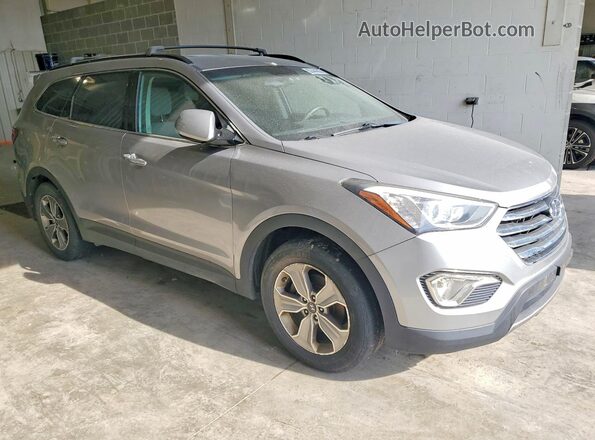 KM8SMDHF2GU144077 2016 HYUNDAI SANTA Серебряный Передняя правая четверть
