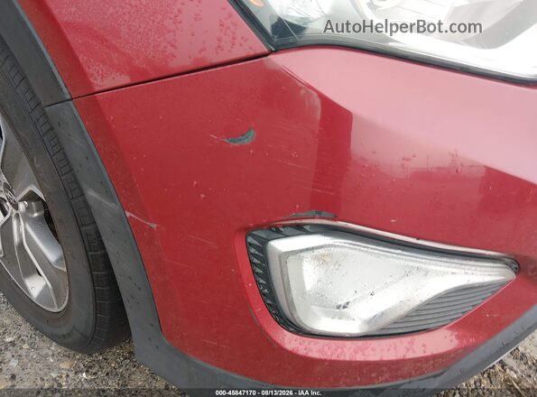 KM8SMDHF2GU161512 2016 HYUNDAI SANTA FE Red Widok z przodu