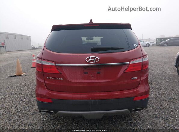 KM8SMDHF2GU161512 2016 HYUNDAI SANTA FE Red 