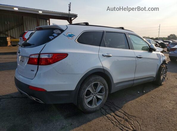 KM8SMDHF3GU147828 2016 HYUNDAI SANTA White Trasero derecho