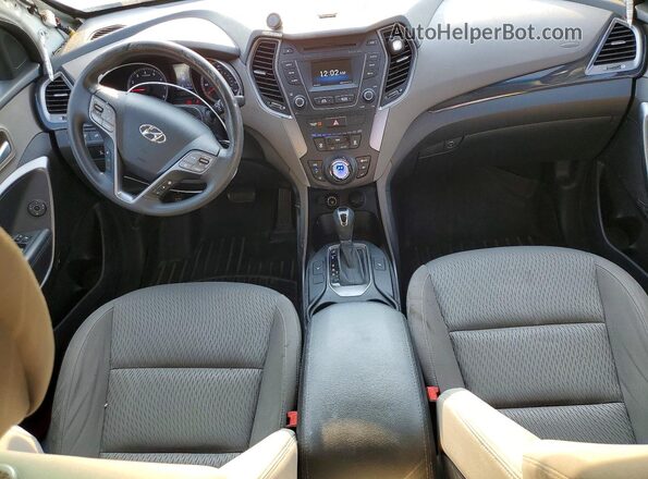 KM8SMDHF3GU147828 2016 HYUNDAI SANTA White Vista del salpicadero
