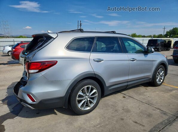 KM8SMDHF3HU187859 2017 HYUNDAI SANTA Silver უკანა მარჯვენა