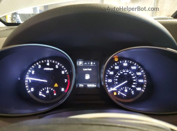 KM8SMDHF3HU245596 2017 HYUNDAI SANTA Silver 