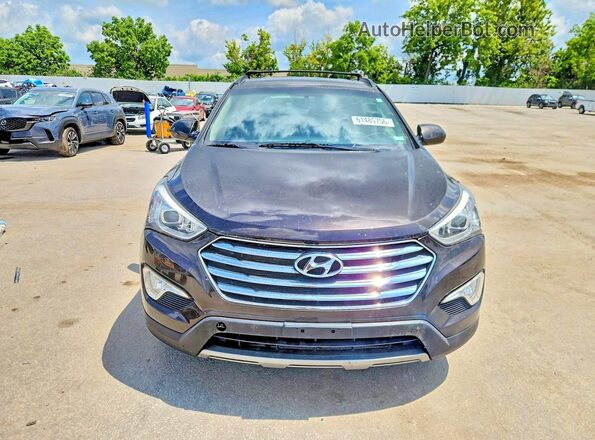 KM8SMDHF5GU153579 2016 HYUNDAI SANTA Коричневый Вид спереди