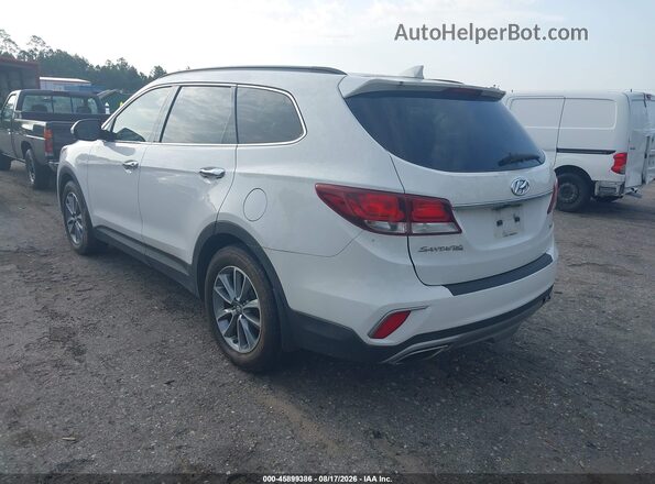 KM8SMDHF5HU191945 2017 HYUNDAI SANTA FE White Rear left