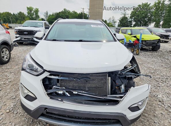KM8SMDHF6GU158967 2016 HYUNDAI SANTA White Vista frontal
