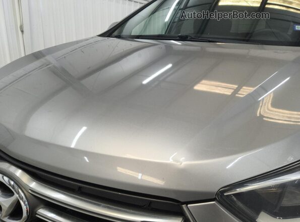 KM8SMDHF6KU298509 2019 HYUNDAI SANTA Silver 