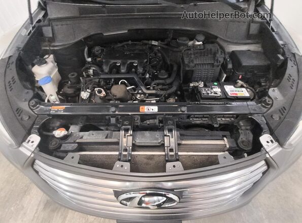 KM8SMDHF6KU298509 2019 HYUNDAI SANTA Silver 