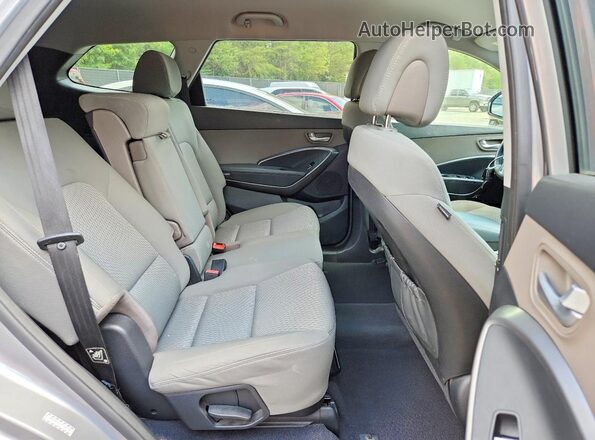 KM8SMDHF7GU149534 2016 HYUNDAI SANTA Gray 