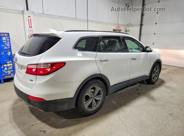 KM8SMDHF7GU156189 2016 HYUNDAI SANTA White Tył prawy