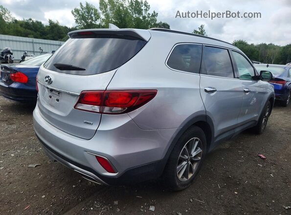 KM8SMDHF7HU178632 2017 HYUNDAI SANTA Silver Rear right