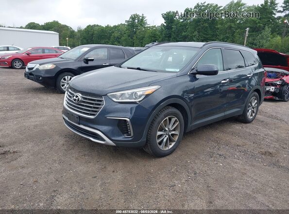 KM8SMDHF7HU224525 2017 HYUNDAI SANTA FE Gray Передня ліва чверть