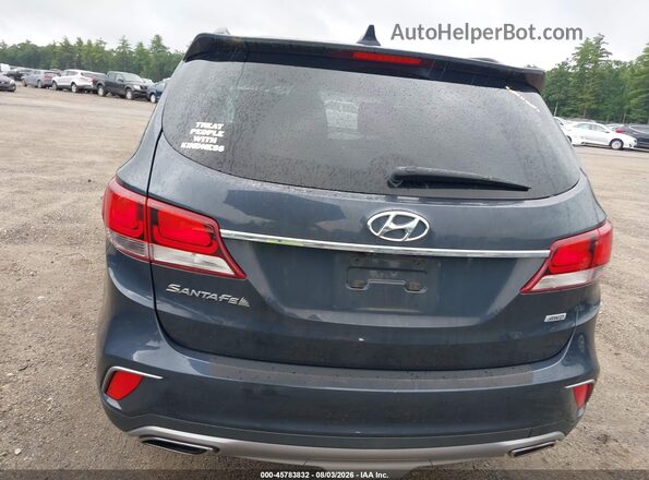 KM8SMDHF7HU224525 2017 HYUNDAI SANTA FE Gray Вид щитка приладів