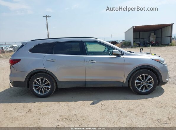 KM8SMDHF8HU201447 2017 HYUNDAI SANTA FE Silver Vista interior trasera
