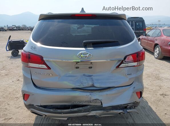KM8SMDHF8HU201447 2017 HYUNDAI SANTA FE Silver 