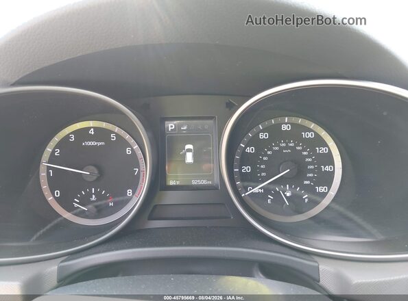 KM8SMDHF8HU201447 2017 HYUNDAI SANTA FE Silver Vista de los asientos traseros