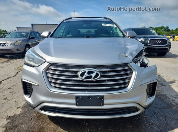 KM8SMDHF8HU251734 2017 HYUNDAI SANTA Silver Вид спереду