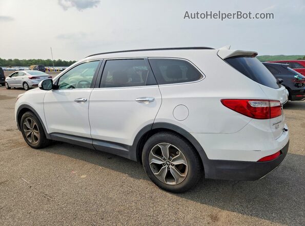 KM8SMDHF9GU152998 2016 HYUNDAI SANTA White Tył lewy