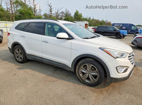 KM8SMDHF9GU152998 2016 HYUNDAI SANTA White Przód prawy