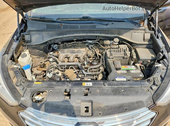 KM8SMDHF9GU159742 2016 HYUNDAI SANTA Коричневый Вид подкапотного пространства